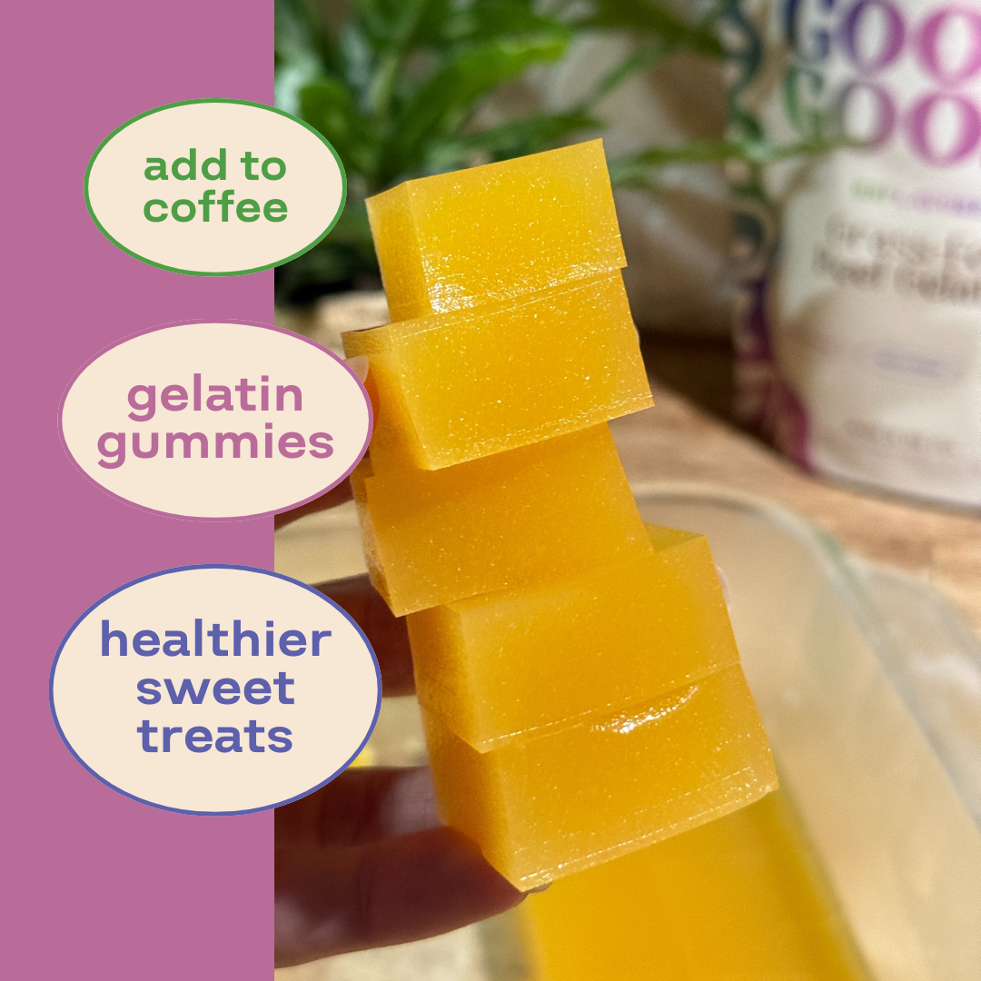 Grass-Fed Beef Gelatin Powder (Unflavored)