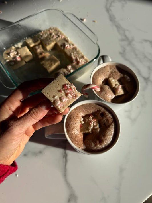 Candy Cane Marshmallows (No Corn Syrup)