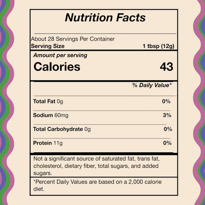 Grass-Fed Beef Gelatin Powder (Unflavored)